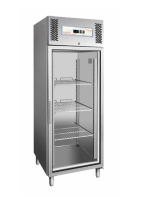 Tiefkühlschrank mit Glastür, -18°C bis -22°C, 650 Liter Tiefkühlschrank mit Glastür, -18°C bis -22°C, 650 Liter