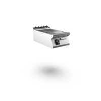 STOCK Elektro-Griddleplatte, glatt, hartverchromt, matt gebürstet, Geräteoberteil STOCK Elektro-Griddleplatte, glatt, hartverchromt, matt gebürstet, Geräteoberteil