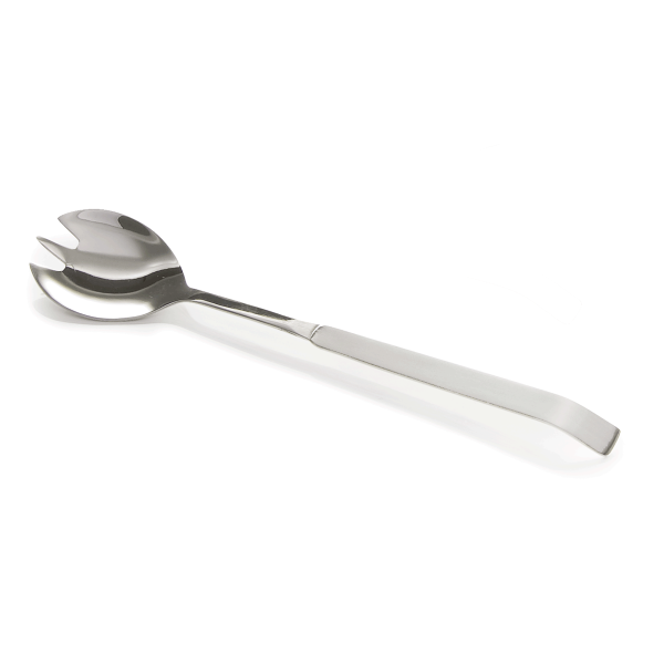 Salatbesteck, Gabel klein, Länge 24 cm, Laffe 5,5x4,5 cm, schwere Ausführung