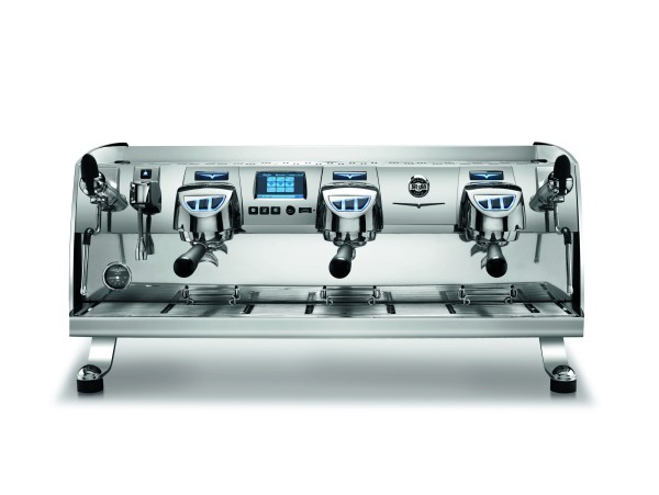 Siebträger-Espressomaschine Black Eagle mit T³-Technologie, 3-gruppig, LED-Touch-Display