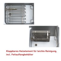 Vorschau: Elektro-Fritteuse, 1 Becken, 24 Liter, Unterbau mit Tür - SOLOTEC 900 Vorschau: Elektro-Fritteuse, 1 Becken, 24 Liter, Unterbau mit Tür - SOLOTEC 900
