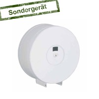 Toiletten-Papierspender, Rund, Weiß Toiletten-Papierspender, Rund, Weiß