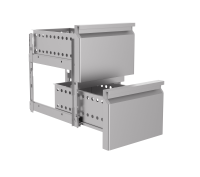 Vorschau: Schubladenblock für Kühltische, 2 Schubladen, Standard Vorschau: Schubladenblock für Kühltische, 2 Schubladen, Standard