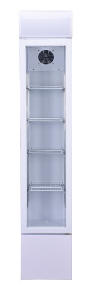 Getränke-Kühlschrank, weiß, freistehend, 105 Liter, +2 bis +10 °C