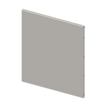 Seitenverkleidung Edelstahlmodulsystem 2.0 für 640 mm