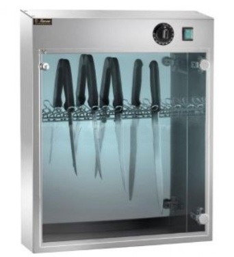 Messersterilisator für bis zu 14 Messer, mit UV-Technologie
