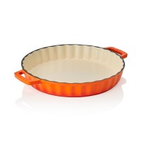 Bräter EisenStil, rund, emailliert, orange Bräter EisenStil, rund, emailliert, orange