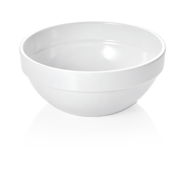 Schale, 0,56 ltr., Ø 14 cm, weiß, Melamin