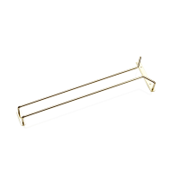 Gläserschiene, vermessingt, 41,5 cm Gläserschiene, vermessingt, 41,5 cm