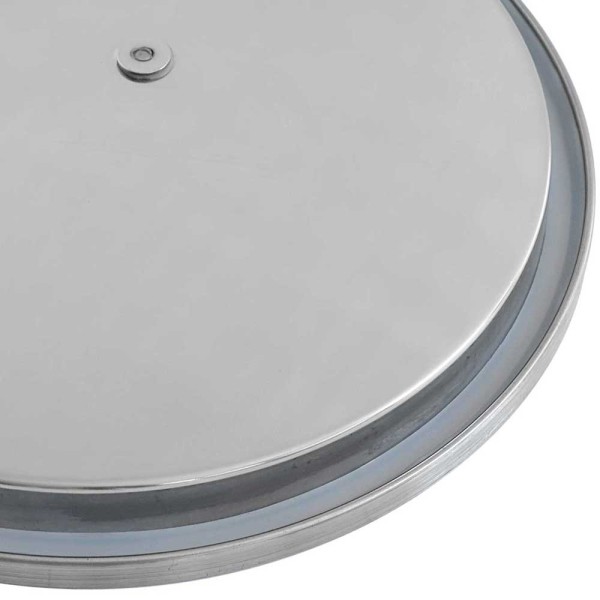 Thermobehälter, Edelstahl, 10 ltr., Deckel mit Silikondichtung
