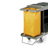 Vorschau: Zimmerservicewagen, Kunststoff, PVC, Polyester, 4 Rollen, 2 x 70 Liter Wäschesäcke Vorschau: Zimmerservicewagen, Kunststoff, PVC, Polyester, 4 Rollen, 2 x 70 Liter Wäschesäcke