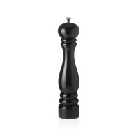 Salzmühle, klassisch, Holz, Keramik-Mahlwerk, glänzend schwarz, Ø 73 x H 300 mm Salzmühle, klassisch, Holz, Keramik-Mahlwerk, glänzend schwarz, Ø 73 x H 300 mm