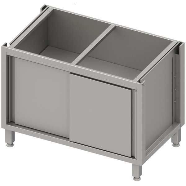 Unterschrank-Modul mit Schiebetüren, Tiefe 640 mm
