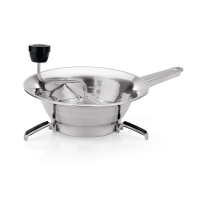 Passiersieb, Handkurbel, Edelstahl, 3 Siebeinsätze, Ø 190 mm Passiersieb, Handkurbel, Edelstahl, 3 Siebeinsätze, Ø 190 mm