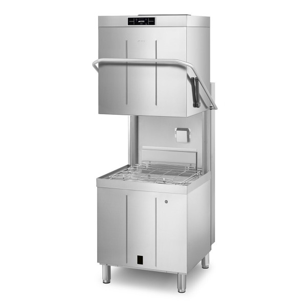 Premium Haubenspülmaschine Korbgröße 600x500 / 500x500 mm, HTR+, Touch-TFT, SHR-System, Enthärter