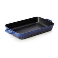 Bräter EisenStil, rechteckig, emailliert, angegossene Griffe, blau Bräter EisenStil, rechteckig, emailliert, angegossene Griffe, blau