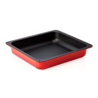 Bräter EisenStil, Gastronorm 2/3, emailliert, rot Bräter EisenStil, Gastronorm 2/3, emailliert, rot
