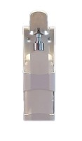 Manueller Desinfektionsspender mit 1000 ml Leerflasche zum Nachfüllen Manueller Desinfektionsspender mit 1000 ml Leerflasche zum Nachfüllen