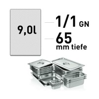 GN-Behälter - Edelstahl - GN 1/1 - 65 mm GN-Behälter - Edelstahl - GN 1/1 - 65 mm