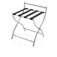 Vorschau: Gepäckablage m. Wandschutz, Edelstahl, Nylongurte, zusammenklappbar, B 505 x T 450 mm Vorschau: Gepäckablage m. Wandschutz, Edelstahl, Nylongurte, zusammenklappbar, B 505 x T 450 mm