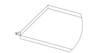 Zusätzliche Seitenaufkantung 40mm Höhe Zusätzliche Seitenaufkantung 40mm Höhe