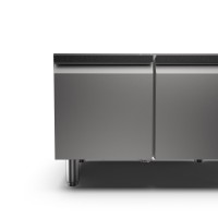 Edelstahl-Einzelschublade, hoch, für STOCK Kühlunterbau -2 bis +8 °C, montiert geliefert Edelstahl-Einzelschublade, hoch, für STOCK Kühlunterbau -2 bis +8 °C, montiert geliefert