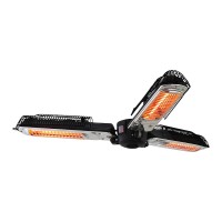 Elektrischer Sonnenschirm-Heizstrahler 2 kW - hängend - Ø 1000 mm - Gastronomie & Events Elektrischer Sonnenschirm-Heizstrahler 2 kW - hängend - Ø 1000 mm - Gastronomie & Events