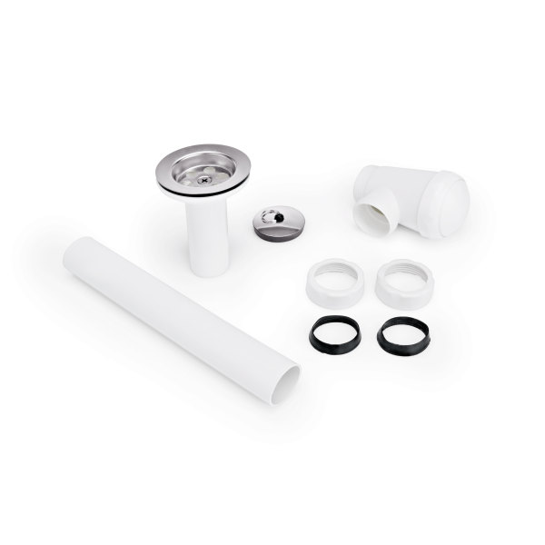 Handwaschbecken, Edelstahl, zur Wandmontage, inkl. Ablauf