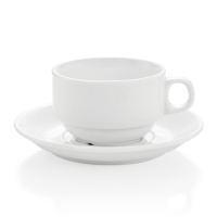 Vorschau: Kaffeetasse, Porzellan, weiß, Ø 85 mm, 180 ml Vorschau: Kaffeetasse, Porzellan, weiß, Ø 85 mm, 180 ml