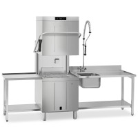 Vorschau: Premium Haubenspülmaschine Korbgröße 600 x 500 / 500 x 500 mm, HTR+-System, TFT Vorschau: Premium Haubenspülmaschine Korbgröße 600 x 500 / 500 x 500 mm, HTR+-System, TFT