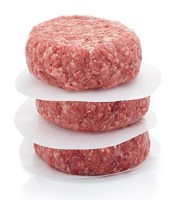 Zellophan-Blättchen für Hamburger Patties, Ø 130 mm, 1 kg Zellophan-Blättchen für Hamburger Patties, Ø 130 mm, 1 kg
