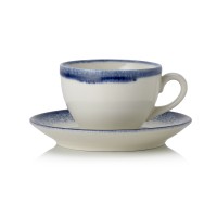 Vorschau: "VIDA Marina" Cappuccinotasse mit Untertasse Vorschau: "VIDA Marina" Cappuccinotasse mit Untertasse