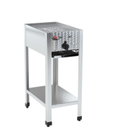 Gastro Gasgrill, 4,0 kW, Standgerät, 1 Zone Gastro Gasgrill, 4,0 kW, Standgerät, 1 Zone