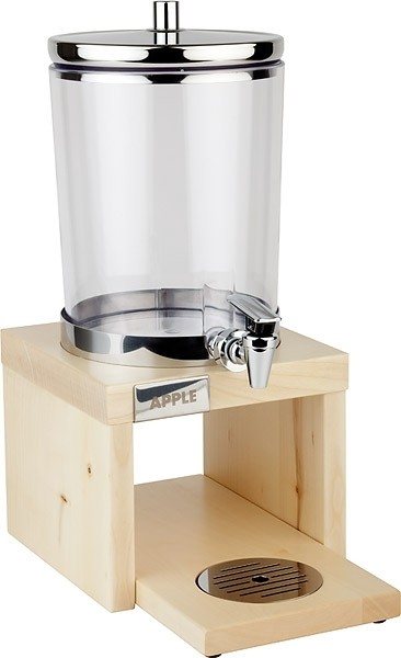 Saftdispenser Wood, Ahorn, mit 2 Kühlakkus, 6ltr.