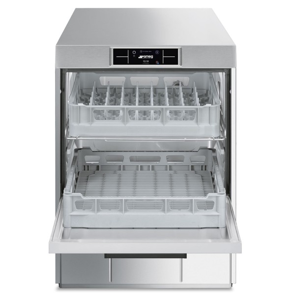 Premium Geschirrspüler, Doppelkorb, Korbgröße 500 x 500 mm, TFT Display, HTR+-System