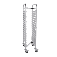 Vorschau: Regalwagen GN 1/1, Z-Form, passend für 15 Behälter Vorschau: Regalwagen GN 1/1, Z-Form, passend für 15 Behälter