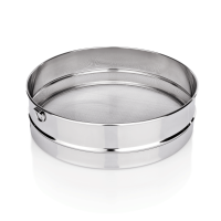 Mehlsieb, Chromnickelstahl, Ø 25 cm Mehlsieb, Chromnickelstahl, Ø 25 cm