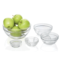 Vorschau: Schüssel - Ø 12,5 cm - 0,36 Liter - Glas - gehärtet Vorschau: Schüssel - Ø 12,5 cm - 0,36 Liter - Glas - gehärtet