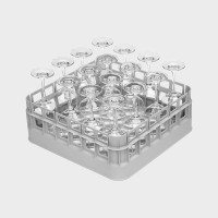 Vorschau: Universalkorb mit flachem Boden, 400 x 400 mm Vorschau: Universalkorb mit flachem Boden, 400 x 400 mm
