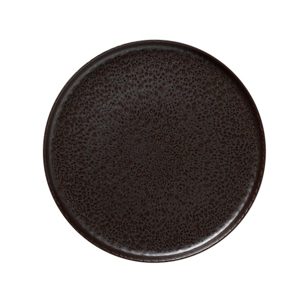 "ONE Metallic Brown" Flacher Teller, Ø 33 cm