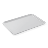 Systemtablett, 46 x 35,5 cm, lichtgrau, Polyester Systemtablett, 46 x 35,5 cm, lichtgrau, Polyester