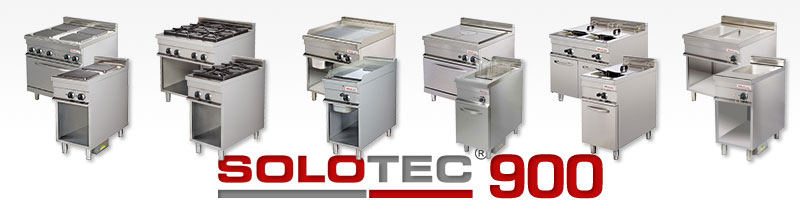 Solotec 900 - modulare Kochgeräte perfekt für größere Kochumgebungen