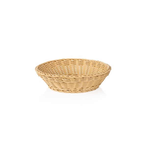 Tischkorb, stapelbar, spülmaschinenfest, BPA-frei, Ø 290 x H 70 mm, beige