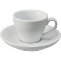 Espresso Doppiotasse, Porzellan, weiß, Ø 85 mm, 180 ml Espresso Doppiotasse, Porzellan, weiß, Ø 85 mm, 180 ml