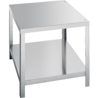 Untergestell für Unterbauspülmaschinen mit Frontbeladung Untergestell für Unterbauspülmaschinen mit Frontbeladung