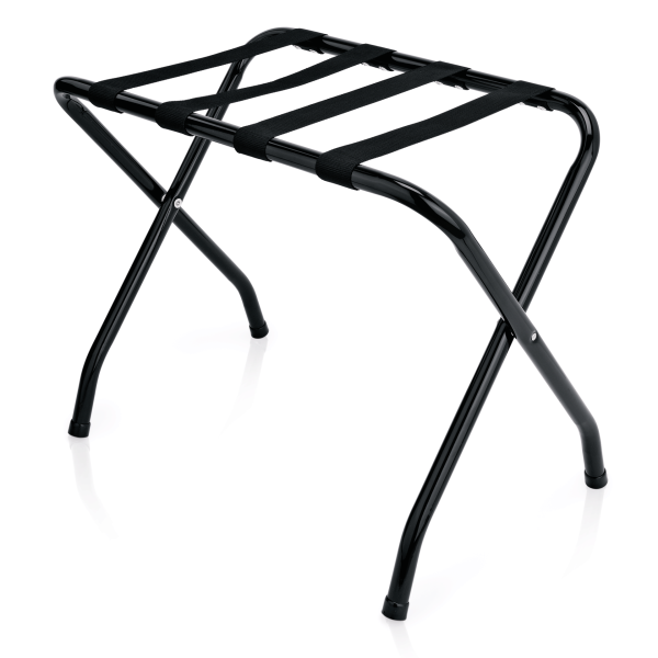 Gepäckablage, Stahl, pulverbeschichtet, Nylongurte, zusammenklappbar, B 650 x T 450 mm