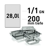 GN Behälter - Edelstahl - GN 1/1 - 200 mm - ECO Line GN Behälter - Edelstahl - GN 1/1 - 200 mm - ECO Line