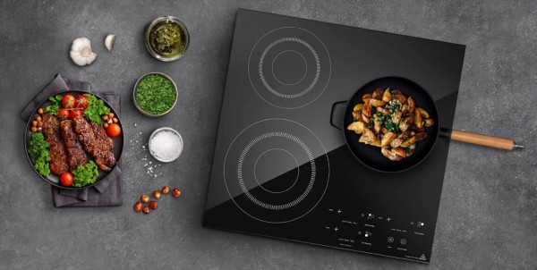 Induktionskochfeld Gastro, Tischgerät, 3 Kochstellen