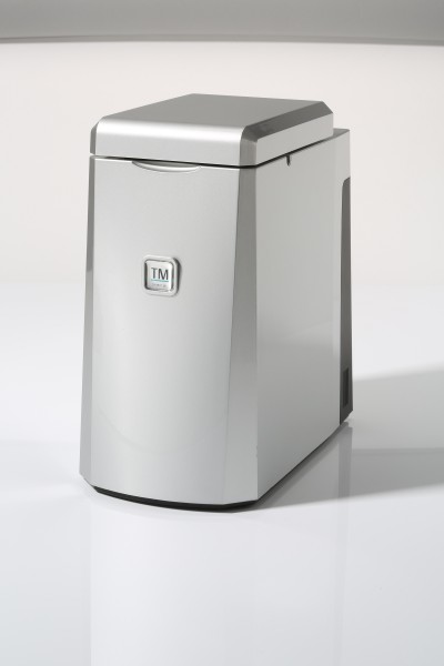 Milchkühler für 1 Liter Tetrapack, silber