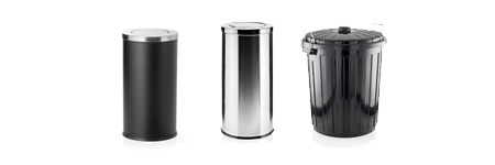 Mülleimer für Gastronomie & Servicebereiche | Gastro-Billig